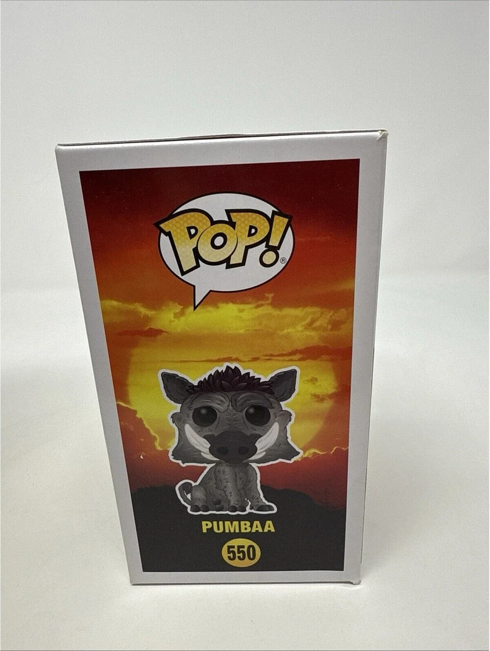 Funko Pop Disney The Lion King Live : PUMBAA #550 Vinyl Figure
